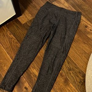 Victoria secret leggings purple and black heather color. Worn very little.